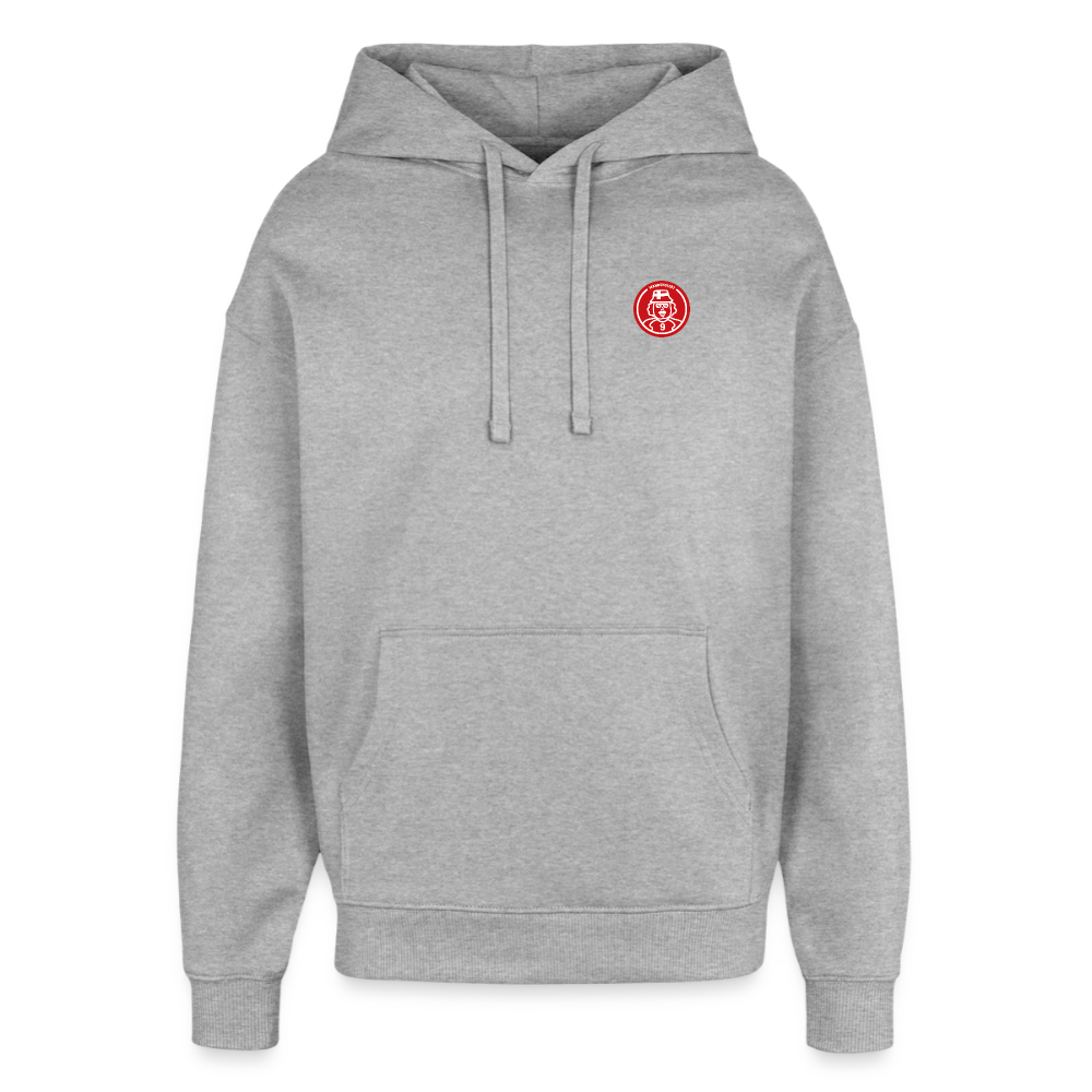 Mandsholdshoodie - heather grey