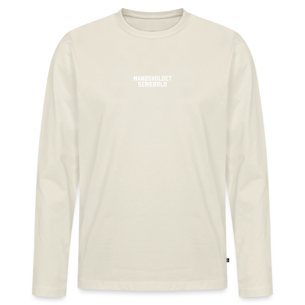 Møgsvin nr. 6 - langærmet t-shirt - råhvid