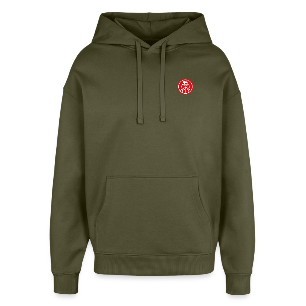 Mandsholdshoodie - khaki