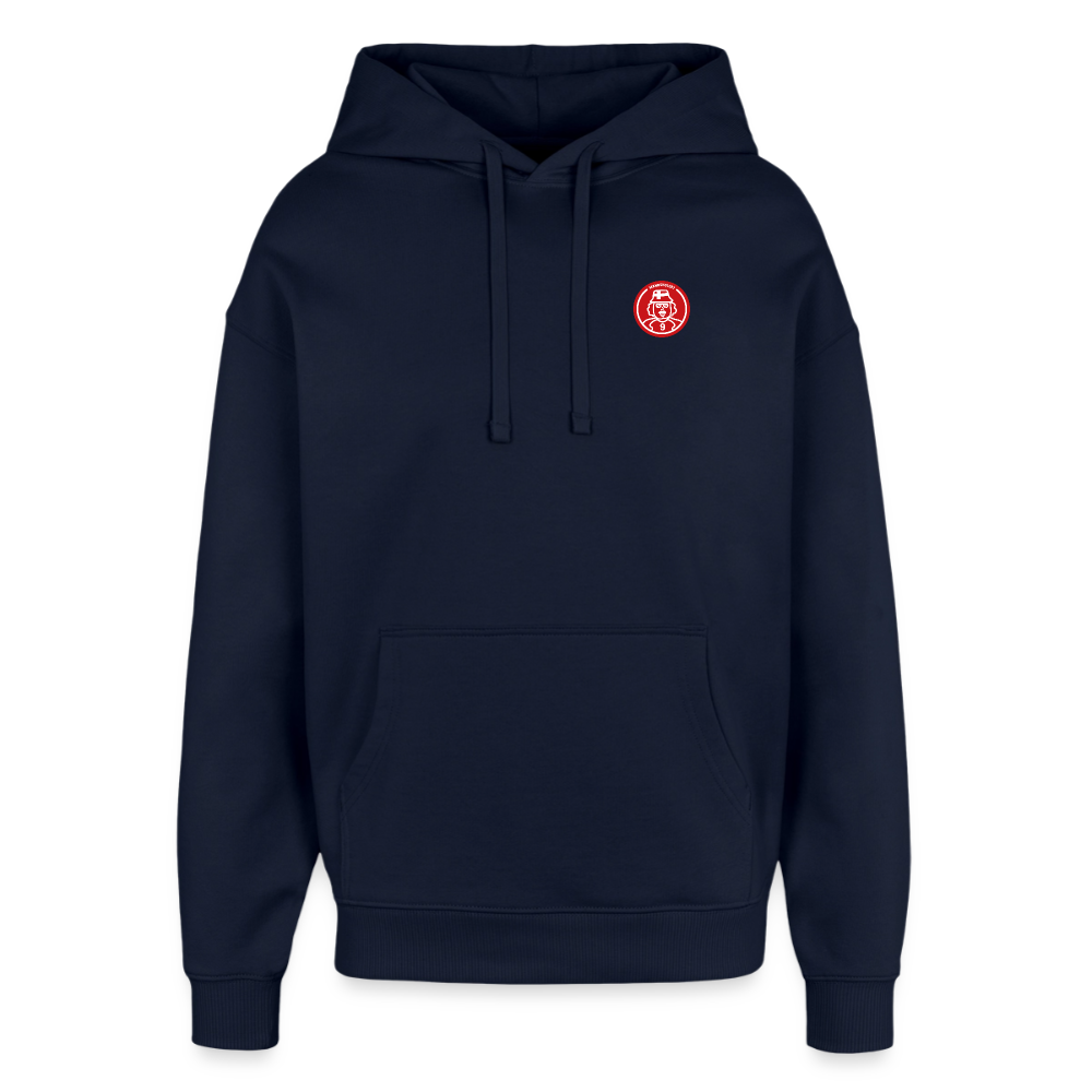 Mandsholdshoodie - navy