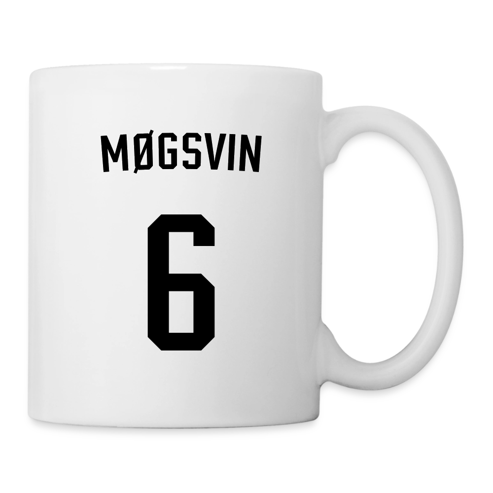 Møgsvinskoppen - hvid