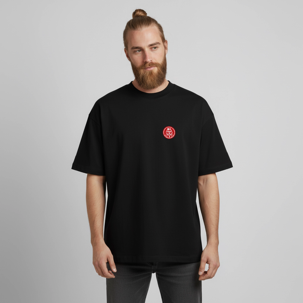 Mandsholdet box-fit t-shirt - black