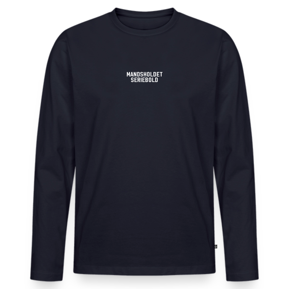 Møgsvin nr. 6 - langærmet t-shirt - navy