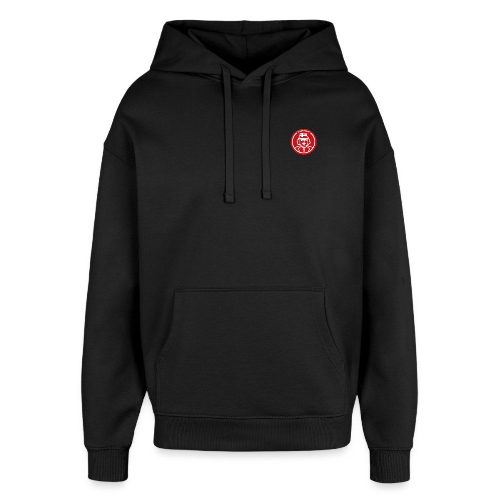 Mandsholdshoodie - black