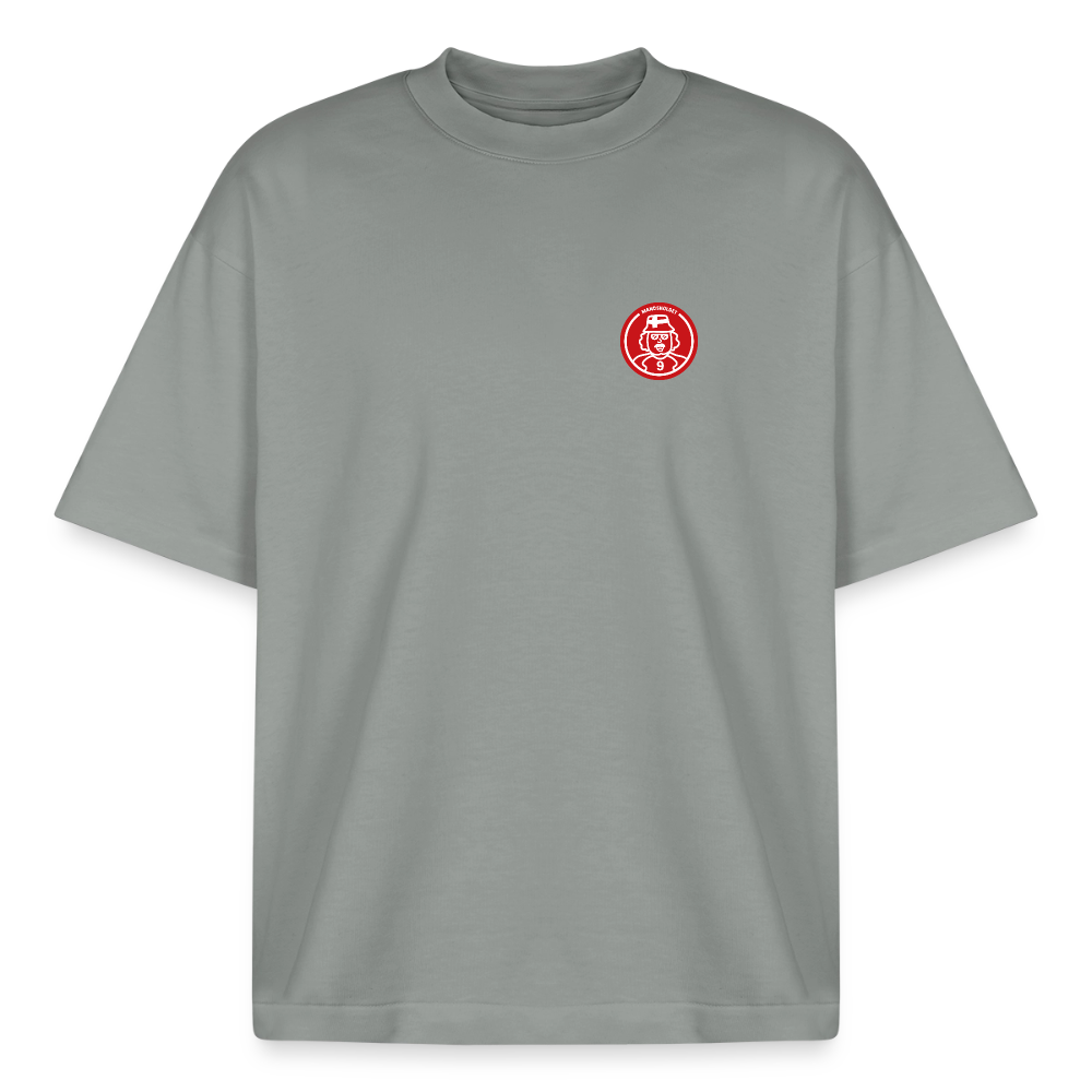Mandsholdet box-fit t-shirt - misty grey
