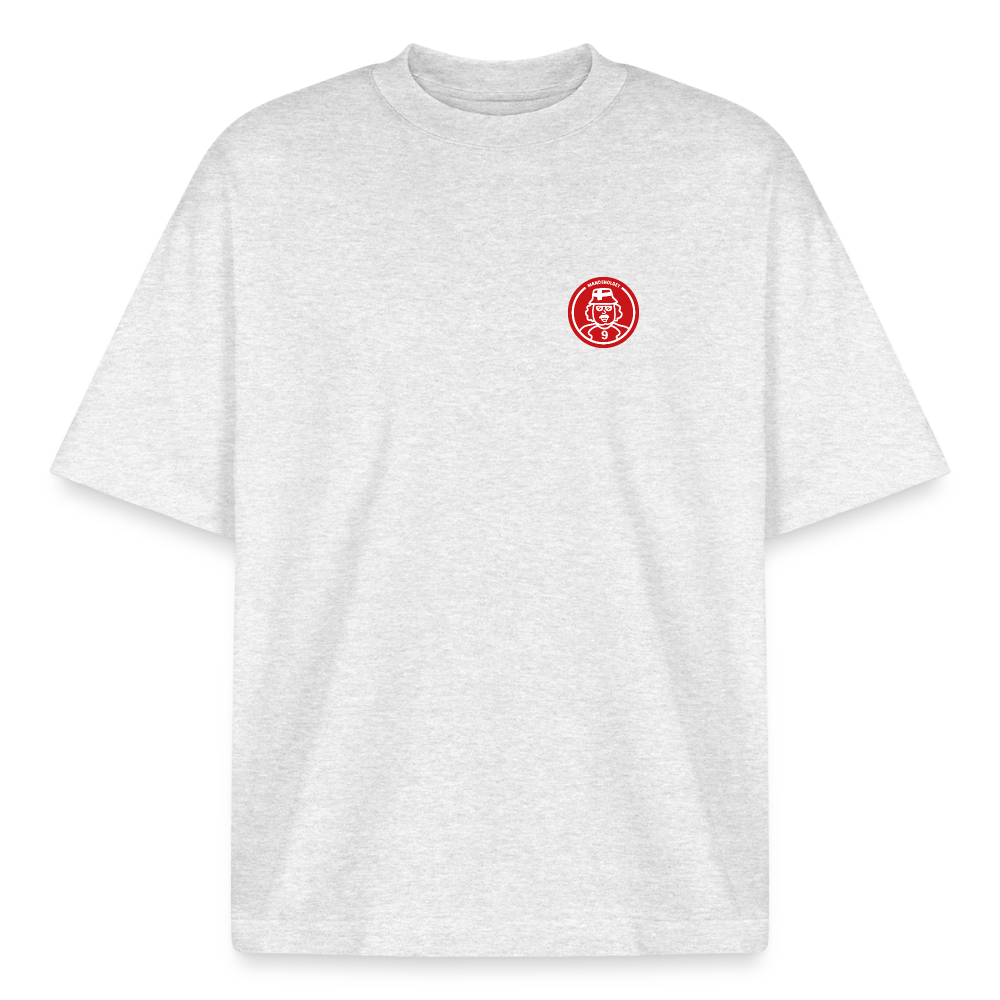 Mandsholdet box-fit t-shirt - cool heather grey