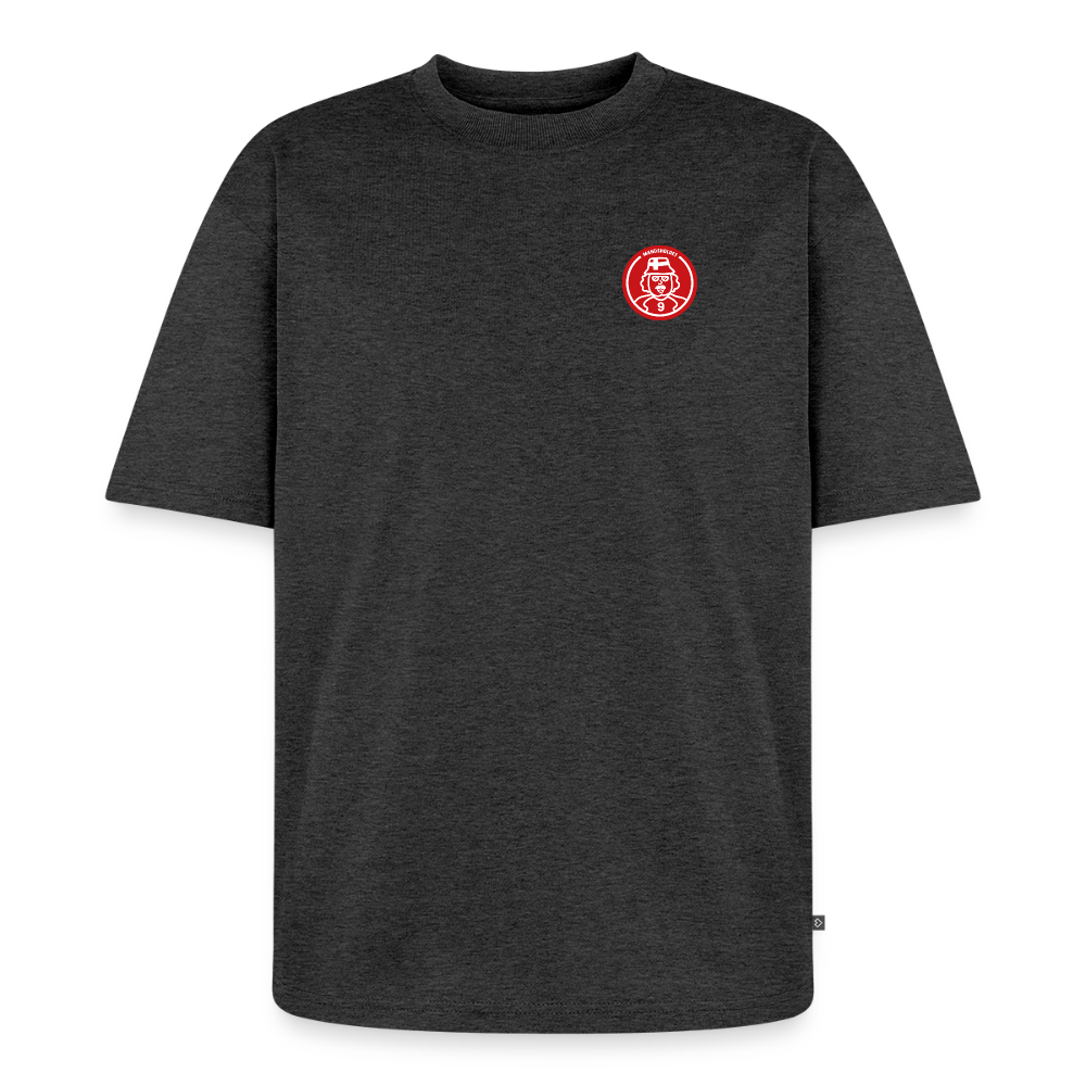 Mandsholdets alm. t-shirt - antracit meleret
