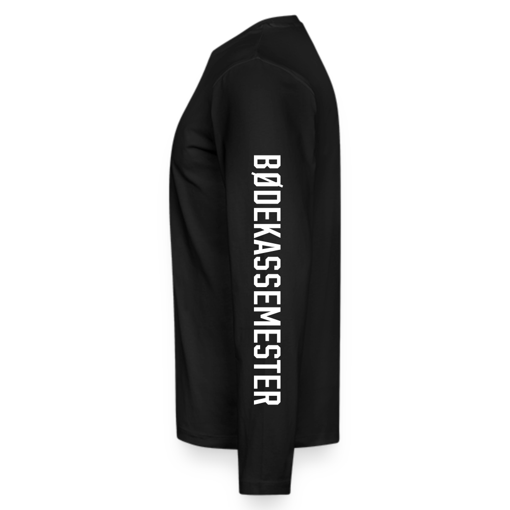 Bødekassemester langærmet - sort
