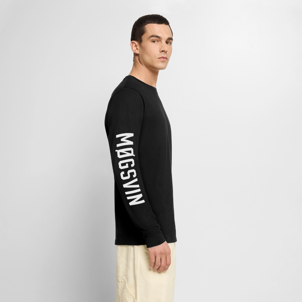 Møgsvin nr. 6 - langærmet t-shirt - sort