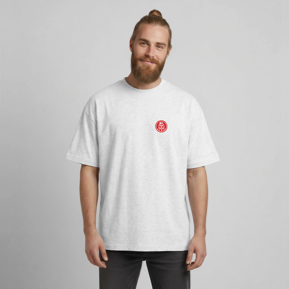 Mandsholdet box-fit t-shirt - cool heather grey