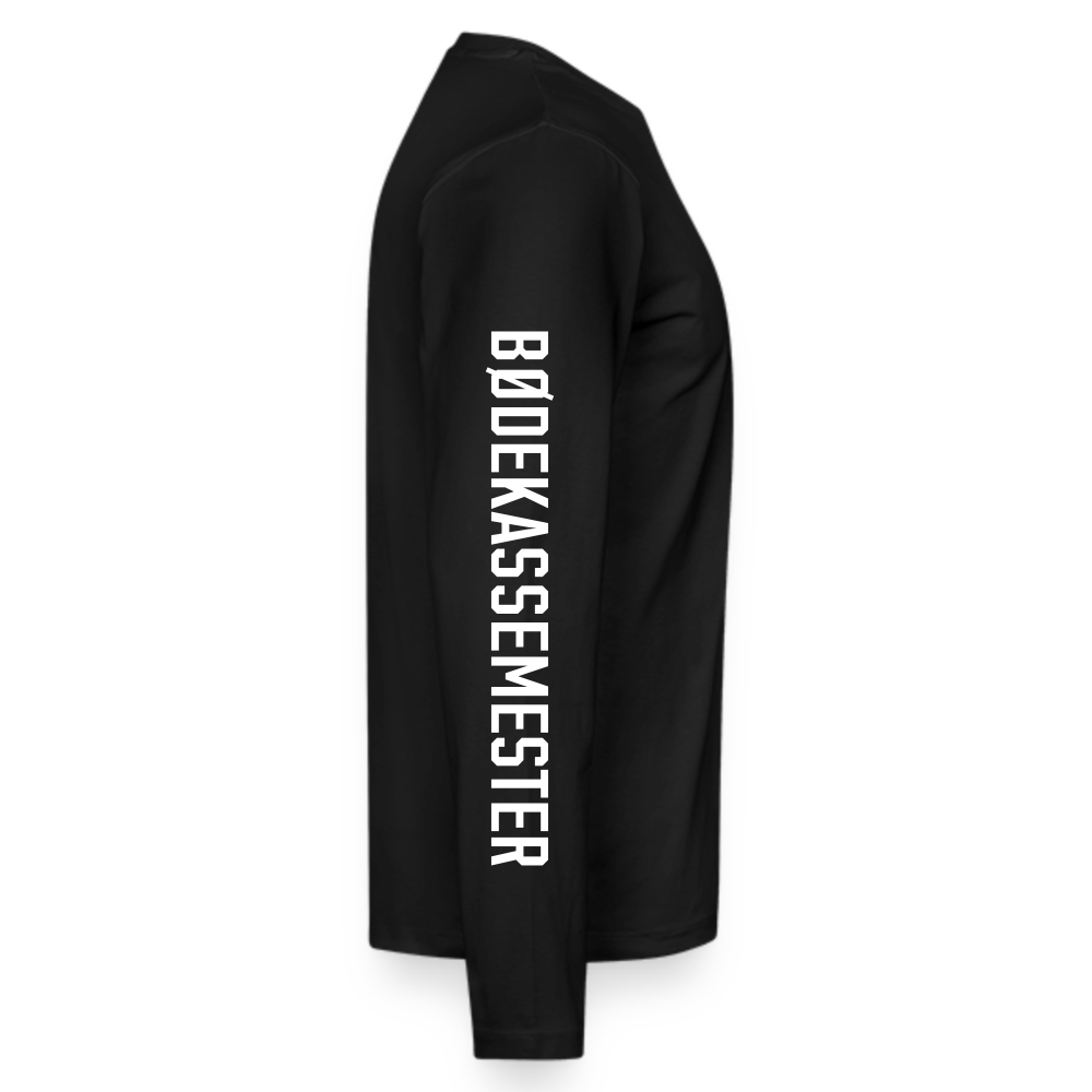 Bødekassemester langærmet - sort